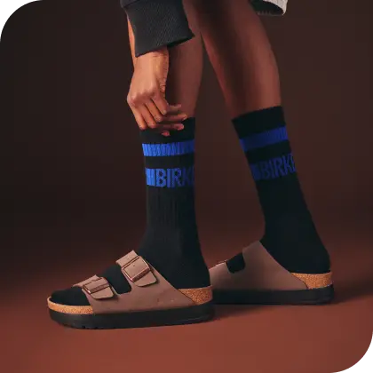 Sandali Birkenstock da donna con calzini